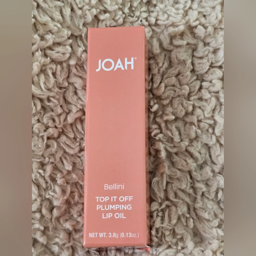 Joah Top It Off Lip Plumping Oil In Bellini NIB